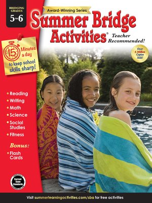 cover image of Summer Bridge Activities&#174;, Grades 5 - 6